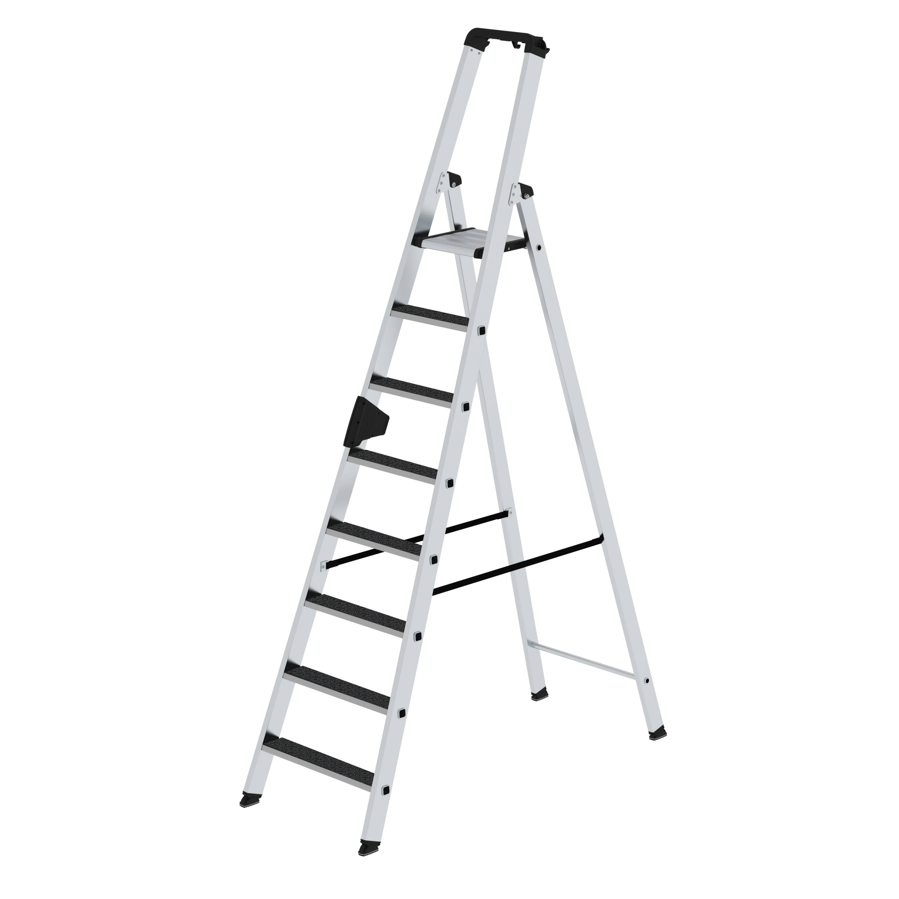 Stufen-Stehleiter einseitig begehbar mit clip-step R13 8 Stufen 41628 Stufen-Stehleiter einseitig begehbar mit clip-step R13 8 Stufen