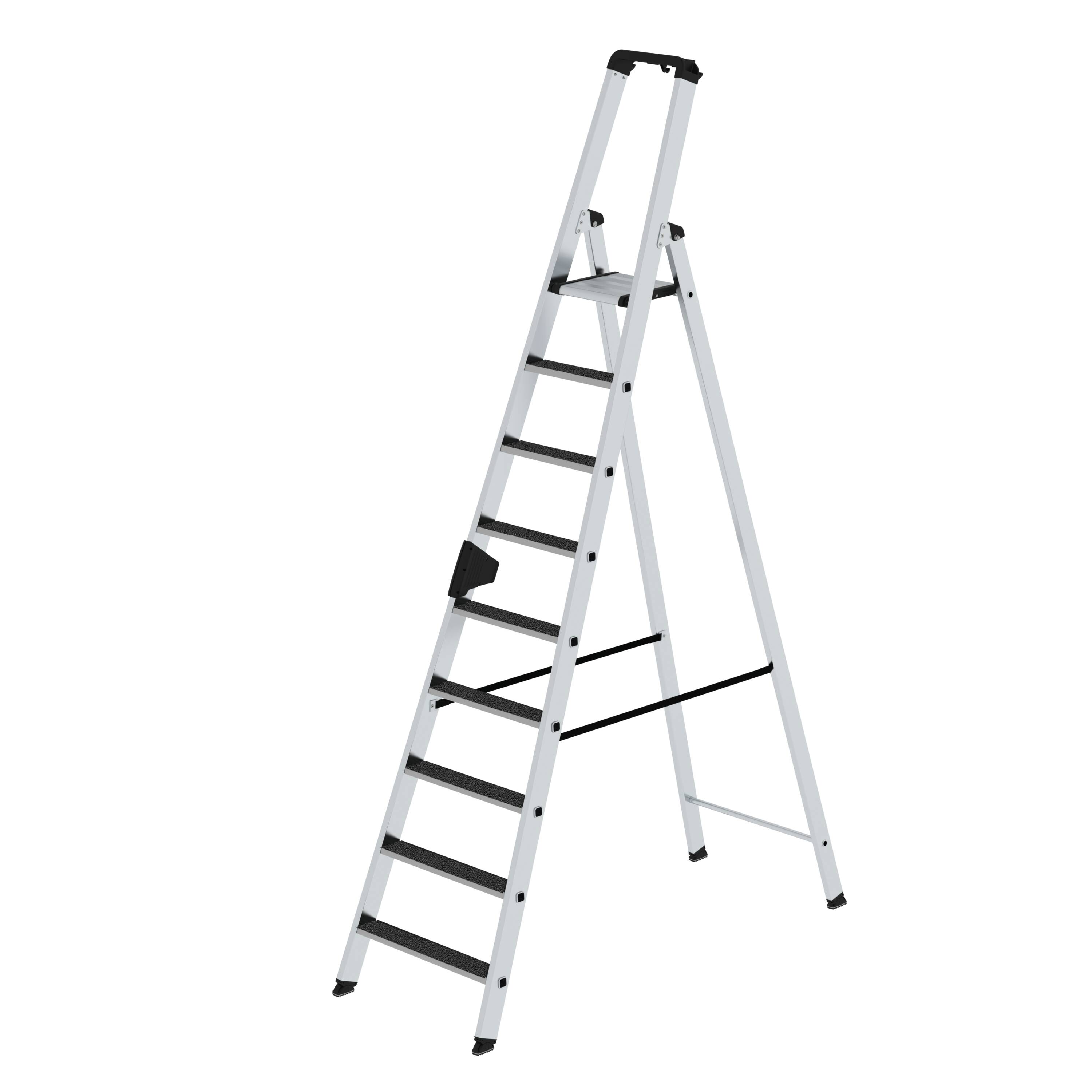 Stufen-Stehleiter einseitig begehbar mit clip-step R13 9 Stufen 41629 Stufen-Stehleiter einseitig begehbar mit clip-step R13 9 Stufen