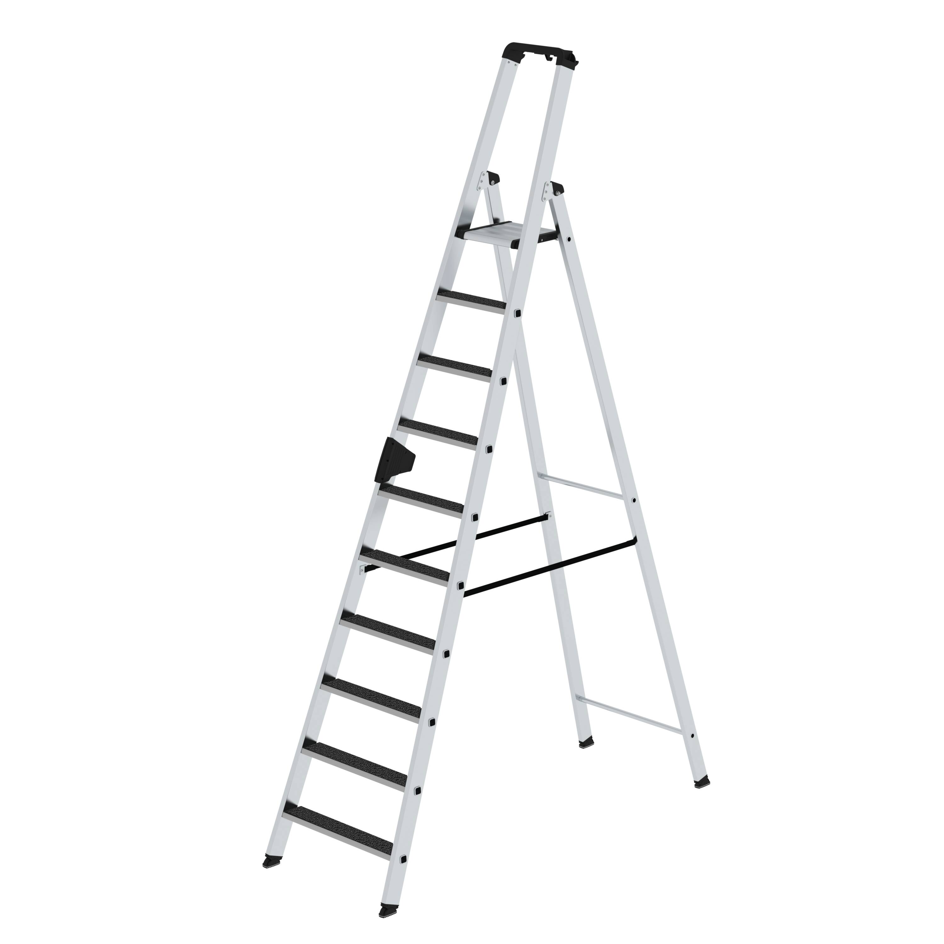 Stufen-Stehleiter einseitig begehbar mit clip-step R13 10 Stufen 41630 Stufen-Stehleiter einseitig begehbar mit clip-step R13 10 Stufen
